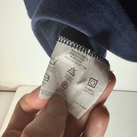 Vintage Patagonia Adult Blue Long Sleeve Base Layer Shirt - Picture 6 of 6